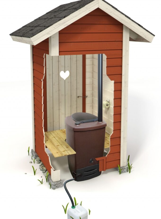 Биолан/Biolan -финский торфяной туалет для дачи. Удобно и доступно