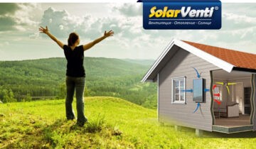 Солнечный воздушный коллектор SolarVenti